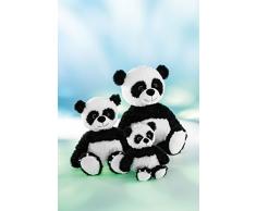Schaffer, Panda, Auwei, 20 cm, schwarz/weiß, Plüschpanda