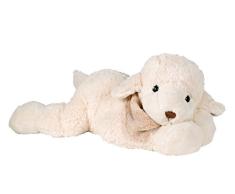 Lashuma Designer Plüschtier Schaf Big Lefty, Weißes Stofftier Lamm, XXL Premium Kuscheltier, Plüschschaf 50 cm