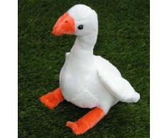 Trendy kuschel Gans weiß Plüschtier Höhe : 20 cm 3975