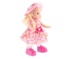 Interaktive Mädchen Puppe mit Tanzen und Sprechen Funktion, Tolles Geburtstagsgeschenk für Kinder ab 1 Jahre - C