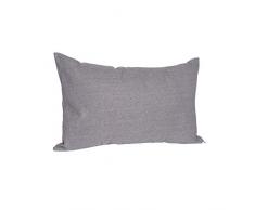salosan® Sofakissen, Lounge Rückenkissen, Kopfkissen, Couch- oder Palettenkissen, Dekokissen Strukturpolsterstoff in 7 Unifarben für trendiges Wohndesign. Größe 40x70 cm (Grau)