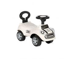Lorelli Rutscher, Kinderauto Sport Mini, Kippschutz, Rückenlehne, Musikfunktion, Farben:weiß
