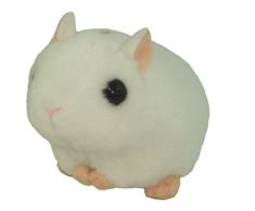Zittern Hamster perlweiß Stofftier Höhe 7cm