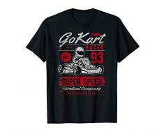 Gokart Super Speed Design Für Rennfahrer & Karting Fans T-Shirt