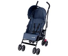 Safety 1st Slim, kompakter Liegebuggy mit Sonnenverdeck, schwarz/blau