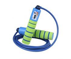 Springseil Speed Rope von Pretop Mit Zähler Und Komfortablen & Anti-Rutsch Griffen, Licht, Springseile Für Workout, Crossfit, Boxen, Training Und Fitness