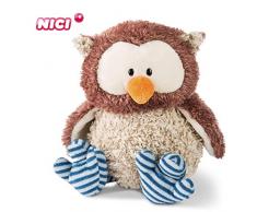 NICI Kuscheltier Eule Oscar mit drehbarem Kopf 35 cm – Eule Plüschtier für Mädchen, Jungen & Babys – Stofftier Eule zum Kuscheln, Spielen & Schlafen – Gemütliches Schmusetier ab 0 Monaten – 46092