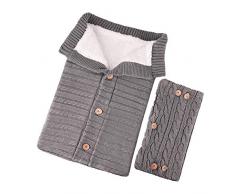 yestter Kinderwagen Schlafsack, Samt Warme Tasche Mit Handschuhen Baby Kinder Kleinkind Dicken Strick Weiche Warme Decke Für Outdoor Camping Für Baby & Mama