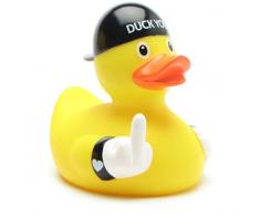 Duckshop I Stinkefinger Badeente I Quietscheentchen - L: 8,5 cm
