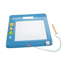 Fisher-Price CHH59 Doodle Pro Stempelspaß magnetische Maltafel Zeichentafel für Kinder, ab 3 Jahren, blau