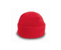 Result Winter Essentials Fleece Ski Bob Hat, L, Red