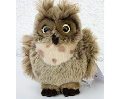 kleine Ohreneule Eule Kauz Horned Owl Plüscheule * 19 cm * Plüschtier Kuscheltier
