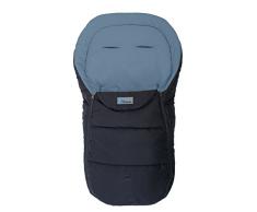 Altabebe AL2450D - 20 Sommerfußsack für Kinderwagen, 12-36 Monate, schwarz/dunkelgrau