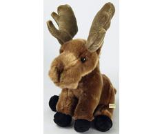 Zaloop Elch sitzend ca. 27 cm Kuscheltier Plüschtier Stofftier Plüschelch 151