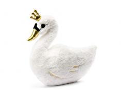 Mellilu Plüschschwan Kuscheltier Stofftier Creme 34x35 cm Lovely swan Plüschtier