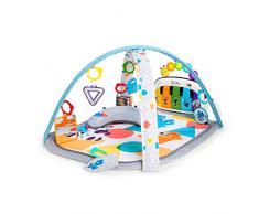 Baby Einstein, 4 in 1 Spieldecke, Kickin Tunes - zur Entdeckung von Sprache und Musik mit mehr als 70 verschiedenen Geräuschen und 25 Minuten Musik, einem extra Klavier, vielen Spielsachen und mehr