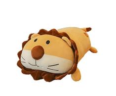 GIRISR Löwe Plüschtier Kuscheltier Stofftier Plüschlöwe - Stehend PP-Baumwollpolsterung Hauptdekorationskissen,45CM/17.7INCH