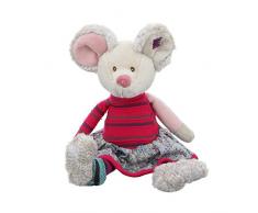 Bukowski Kuscheltier Crazy Mousy Plüschtier Maus Kleid Mehrfarbig Waschbar