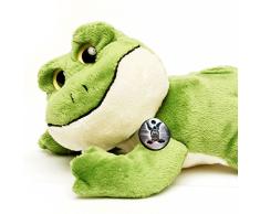 Kuscheltiere.biz Laubfrosch Flipp Liegend 22 cm Frosch grün Plüschtier