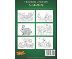 Frohe Ostern! - Ein putziges Malbuch für Kinder