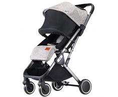 YRSTC Baby Kombikinderwagen,Leichte Kinderwagen, mit Korb, Compact Kinderwagen, Leichtbau Kinderwägen mit Aluminiumrahmen, Regenschirm-Spaziergängern, zusammenklappbaren, Reise Freundlich (Color : C)