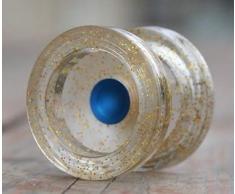 GPWDSN PC-Version YOYO Gummi yoyo Professional 1A POM yo-yo (Farbe: Blau), yo-yos Tricks