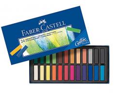 FABER-CASTELL Softpastellkreiden CREATIVE STUDIO, 24er Etui, Menge 24