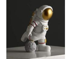 Abstrakte Figur Moderne Astronautenskulptur Harzfigur Statuetes Spaceman Abstrakte Statue Wohnaccessoires Zubehör Bastelfigur Dekor, Wie Das Bild Zeigt
