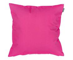 Bean Bag Bazaar Gartenkissen, Rosa, 4er-Pack, 43cm, Kissen Wasserabweisend, Textilfaserfüllung–, Dekoratives Zierkissen für Gartenbänke, Stühle oder Sofas