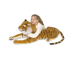 Melissa & Doug Tiger - Naturgetreues Plüschtier mit lebensechtem Gesichtsausdruck