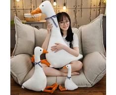 suhang Großes Weißes Gans-Kissen- Plüschtier-Nettes Schlafkissen-Angefüllte Puppe-Lustiges Süßes Geschenk Für Freund-Kinder