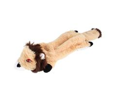 Yowablo Haustier spielt verschleißfesten beißfesten Golden Retriever-Hund, der Plüschlöwe und Tiger kämpft (45cm,Khaki)