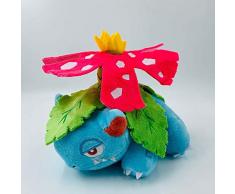 HHtoy 16cm Venusaur Elfen Plüsch-Spielzeug-Kissen Ivysaur Entwicklung Anime Figuren Stuffed weiche Puppe Kinder Kindheit Geschenk Playmate