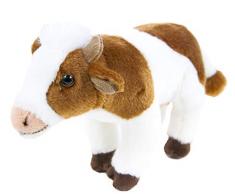 Teddys Rothenburg Kuscheltier Kuh 26 cm stehend braun/weiß Plüschkuh Plüschtier