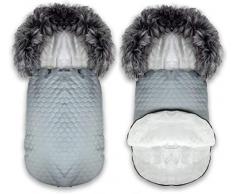BlueKitty Fußsack, Winterfußsack, Kinderwagensack, Schlafsack, Schlitten, Wasserdicht, Wasserabweisend, Winter, Herbst, 95 cm