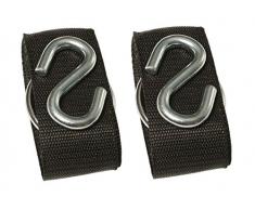 Kronenburg Hängematte Befestigungs-Set Hakenset Aufhänge Set für Hängematten - Belastung 300 kg TÜV SÜD geprüft