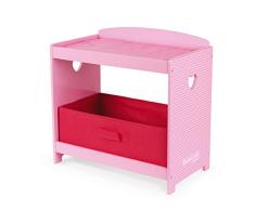 Janod J06563 Puppen-Wickelkommode Mademoiselle, Mehrfarbig