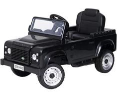 Toma Tretauto Land Rover Defender schwarz Exklusiv Go Kart Premium ab 3 Jahren Pedalfahrzeug Kinderauto