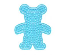 Hama Perlen 8204 - Maxi Stiftplatte Teddy