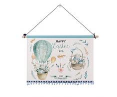 Suannai tapestry Poster Bild Cartoon niedlichen Tier Wandteppich nordischen Kaninchen hängen Bild Foto Dekoration Schlafsaal Kinderzimmer hängen Stoff-Kaninchen 1_65 * 45 cm