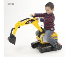 Falk Edel Sandbagger Power Shift Sitzbagger mit Rädern