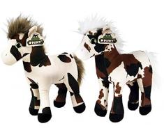 DT Kuscheltier Plüsch Pferd gesprenkelt 30cm