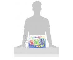 Sentosphere 3906280 Aquarellum Malset für Kinder, Motiv Katzen, große Malvorlagen, Bastelset, Kreativ-Set, DIY