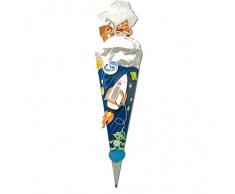 ROTH Schultüten-Bastelset Space (658015), 6-eckig, 680 mm