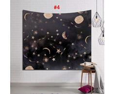 M-PENG Psychedelic Constellation Galaxy Space Pattern Wandteppiche Wandteppiche Wandbehänge Wandteppiche Sternteppiche Wohnaccessoires für Wohnzimmer