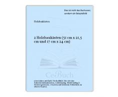2 Holzbaukästen (31 cm x 21,5 cm und 17 cm x 24 cm)