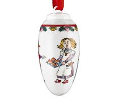 Hutschenreuther Porzellan-Minizapfen Stoffpuppen Höhe 6 cm, Bunt, 6 x 6 x 7.5 cm