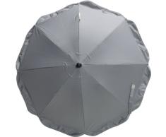 Playshoes Kinder UV Sonnenschirm für Kinderwagen, grau, One Size