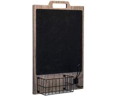 Sommers Laden Retro Innovative Chalkboard Wanddekoration Memo Chalk Notice Blackboard Hanging Message Board Wandhalterung Dekoration Kindertafel