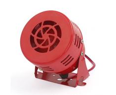 sourcing map 12V 24V 100dB elektrische Auto LKW Motorrad Luft Schlitten Sirene Horn Warnung lautsprecher